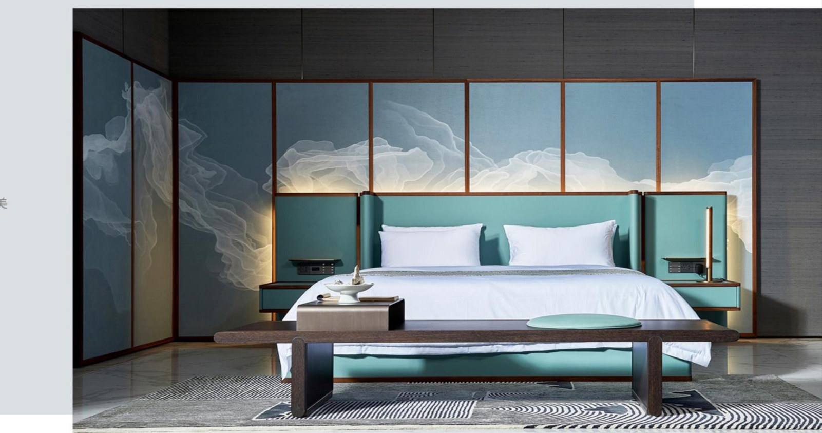 Wusheng bedroom arrangement